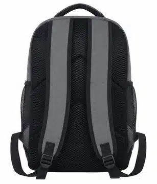 ellesse cuoio rucksack ruecken Rückseite des ellesse Cuoio Rucksacks mit gepolsterten Gurten