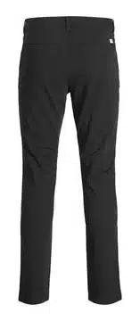 jack jones marco chino slim fit schwarz 2 Rückansicht der JACK & JONES Marco Chino Hose Slim Fit in Schwarz