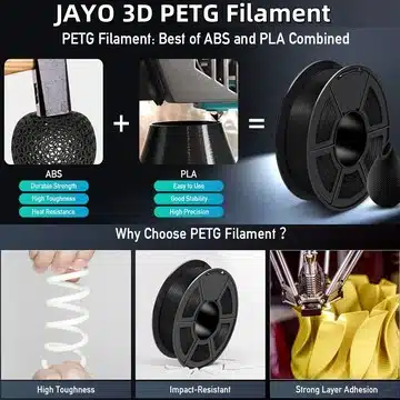 jayo petg eigenschaften JAYO PETG Filament Eigenschaften