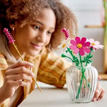 lego kosmeen vase LEGO Botanicals Kosmeen 11514 in einer Vase