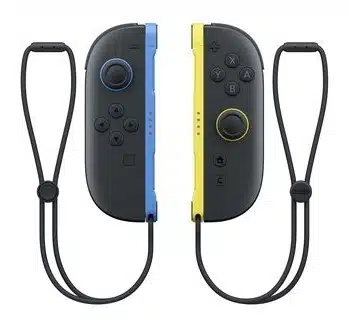 nintendo switch 2 joy con 2 set blau hellgelb 2 Joy-Con 2 Blau und Hellgelb mit Handgelenksschlaufen
