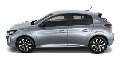 Peugeot 208 Style in der Seitenansicht
