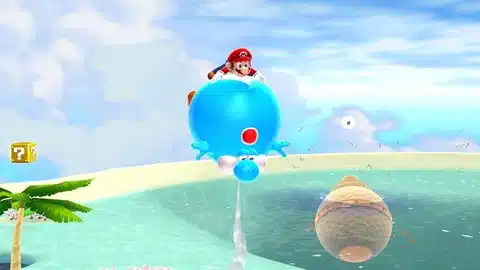 super mario galaxy 1 2 nintendo switch 3 Super Mario Galaxy 2 Spielszene mit Mario