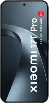 xiaomi17tpro black vorne 2 Xiaomi 17T Pro in Schwarz von vorne