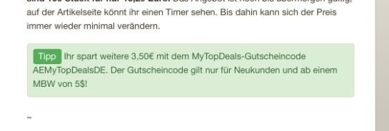 Kommentarbild von Julia | MyTopDeals