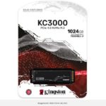 Kingston KC3000 (1024GB) SSD-Festplatte | PCIe 4.0 x4, NVMe, M.2 2280