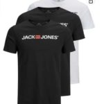 JACK & JONES Male T-Shirt 3er-Pack für 21,90€