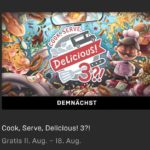GRATIS Spiel "Cook, Serve, Delicious! 3?!" im Epic-Games-Store