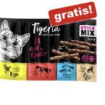 Nur heute GRATIS Tigeria Sticks Mixpaket bei Zooplus (MBW 9€) zum Weltkatzentag