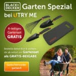 Utry.me - Black+Decker Gartengeräte-Set gratis zur Bestellung von 24,90€ dazu