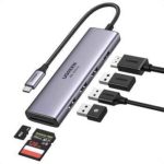 UGREEN USB-C-Hub mit 4K@60Hz HDMI, SD/TF Kartenleser und 3x USB 3.0