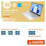 HP Pavilion x360 14" FHD IPS Convertible Notebook (2in1 Touch, i3-1125G4, 8GB/512GB SSD, Windows 11)
