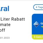 meinAral App ⛽ 3 Cent/Liter Rabatt auf Ultimate Kraftstoff
