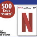 500 Payback-Extrapunkte für 50€ Netflix Karten & mehr bei Penny vom 19.-23.09.2023