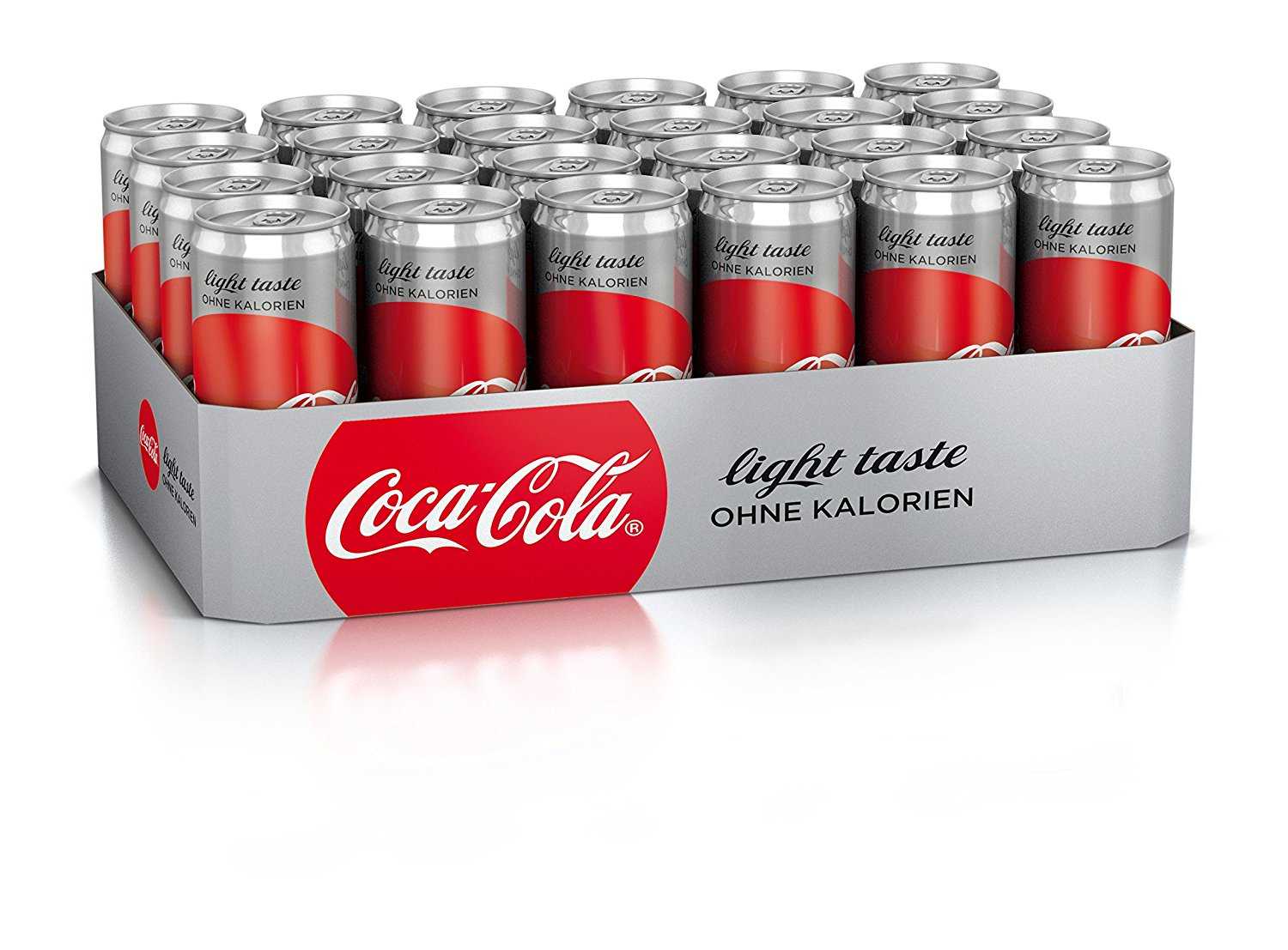 24 x 330 ml dose coca cola light bei amazon prime