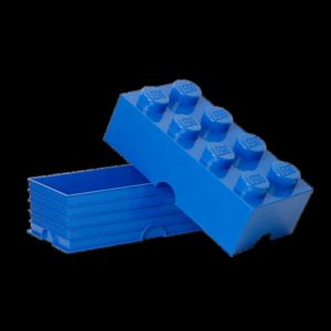 40041731 LEGO LEGO Aufbewahrungsbox  8 Noppen  blau 1 2