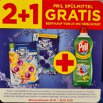 dm-Deal: 2x WC Frisch Duo kaufen & Pril Spülmittel gratis sichern!