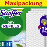 Swiffer Floor Mop Refill Pack (90 Dry + 3 Wet = 93 Tücher)