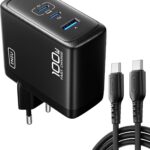 INIU USB C Ladegerät - 100W, 3-Port
