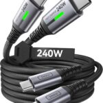 INIU 240W USB C Kabel, [2 Stück 2m]