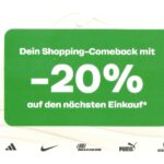 Deichmann 20% auf den nächsten Einkauf + 10% extra