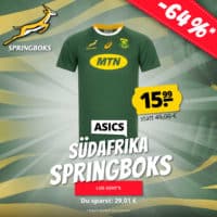 Asics Suedafrika Springboks RugbyTrikot MOB DEU