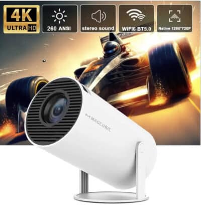 [Bestpreis] Magcubic HY300 Pro 1280*720P Projektor / Beamer mit Android 11 & Wifi