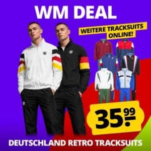DeutschlandRetroTracksuitJELEXHerrenHeimPraesentationsanzug