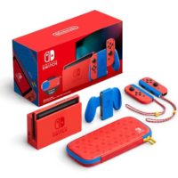 NINTENDO Switch Mario Red & Blue Edition (Limitiert) inklusive Tasche im Mario-Rot und -Blau