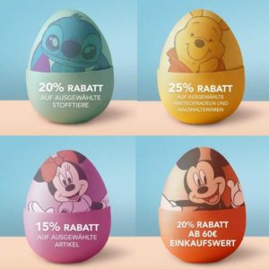Disney Ostereiersuche