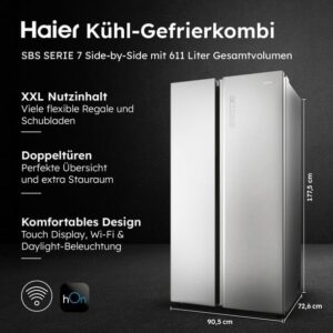 Haier sidebyside