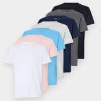 HollisterCo.IconCrewT Shirt7 Pack BasicT shirt black Zalando2025 09 2511 09 31