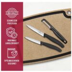 Victorinox Swiss Classic Gemüsemesser - 3-teilig, in schwarz
