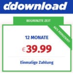 1 Jahr DDownload Premium nur €39.99 + Bonus