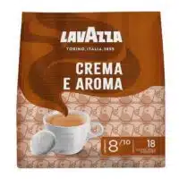 LavazzaCremaEAromacremigerundaromatischerGeschmackmittlereRoestung18Pads