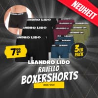LeandroLido Boxershorts 3erPack MOB DEU