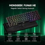 MONSGEEK FUN68 HE Rapid Trigger Tastatur (0,005 ms Reaktionszeit)