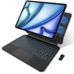 Omoton Tastatur Hülle für iPad Air 11 Zoll (M4/M3/M2, 2026/2025/2024)