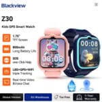 Blackview Z30 Kinder-Smartwatch, (LBS+WiFi+GPS, 4G, SOS-Funktion, Taschenlampe)