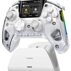 ManbaOneInteractiveScreenWirelessGamingControllerfuerPCSwitchSwitch2iOSAndroidHall EffektStickTriggerRGB Beleu2025 11 1715 04 04