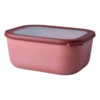 Mepal MultiBowlCirqulaRectangular VorratsdosemitDeckel 3000ml FarbeVividmauve