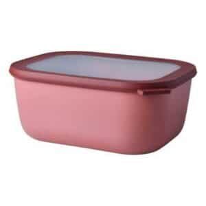 Mepal MultiBowlCirqulaRectangular VorratsdosemitDeckel 3000ml FarbeVividmauve
