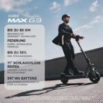 SEGWAY Ninebot MAX G3 D E-Scooter (11 Zoll, 20 km/h, bis 80 km Reichweite)