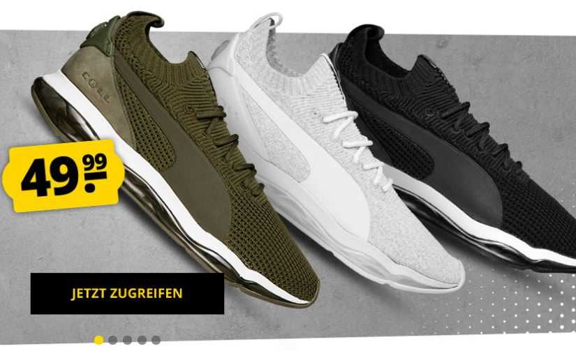 puma cell motion waffle knit