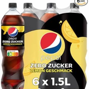Pepsi Zero Zucker, Erfrischende Pepsi ohne Zucker