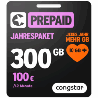 Prepaid Jahrespaket