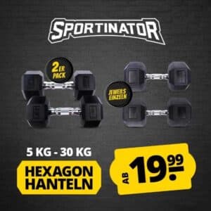 SPORTINATORHexagonHantel