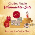 70% auf Weihnachtsartikel von Lindt + 5€ Gutschein