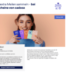 10-fach Miles & More Meilen beim Gutschein-Kauf über Cadooz – z. B. Apple 🎁✈️