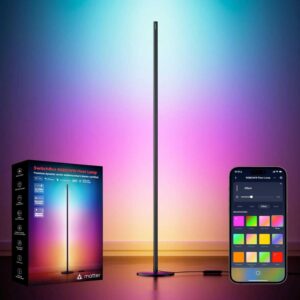 SwitchBotMatterRGBICWWStehlampeWohnzimmerWarm KaltweissFloorLampDimmbarmitAppleHomeAlexaGoogleHomeAPP Ste2025 11 2011 34 55